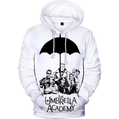 The Umbrella Academy Cosplay Costume Cha Klaus Diego Vanya Luther Allison 3D Print Funny Hoodie Men Women Casual Sweatshirt