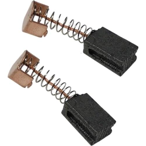 Pack Of 10 Carbon Brushes 5x8x12mm Power Tool Black Deck Angle Grinder G72 Replacement For Electric Motors Rotary Tool