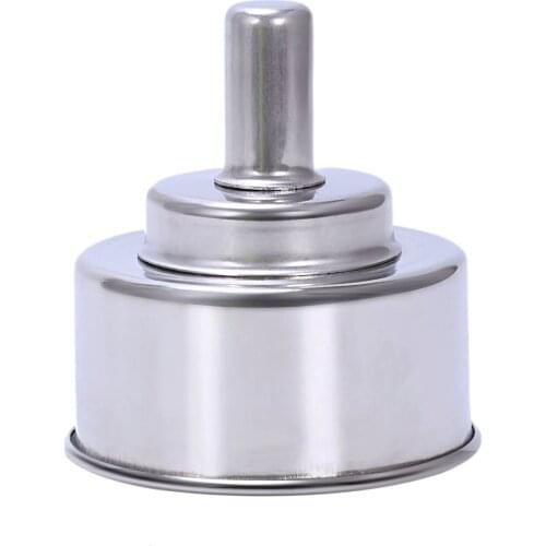 Stainless Steel Alcohol Burner, Lab Spirit Lamp, 200 Ml (6.7 Oz)