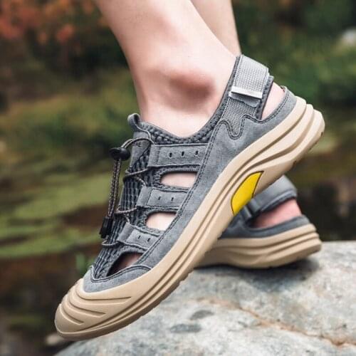 Roman Sandals Men Sandals For Men Man 2019 Summer Outdoor Sandalias De Cuero Para Hombre Shoes Beach Sandale Ete Homme