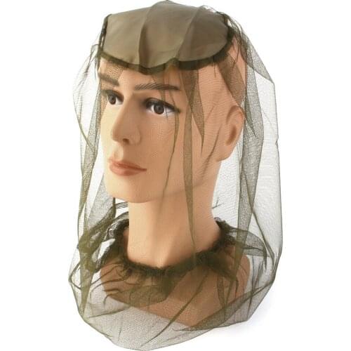 Outdoor Camping Fishing Mosquito Insect Bug Mesh Head Net Face Protector Camping Hiking Outdoor Tools Sports Entertainment