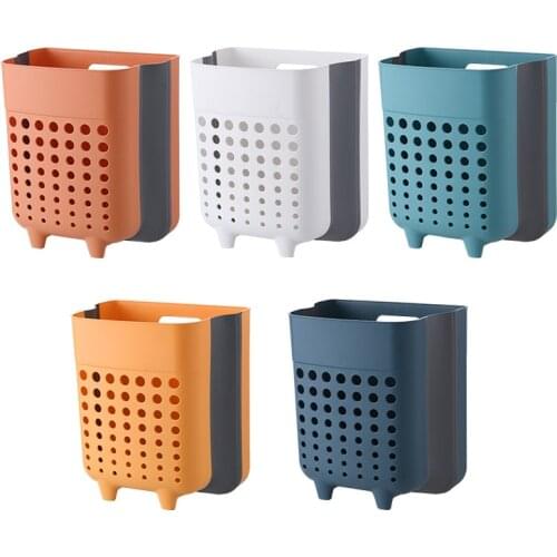 Collapsible Large Capacity Laundry Basket Plastic Foldable Up Storage Container Laundry Organizer Space Saving Basket