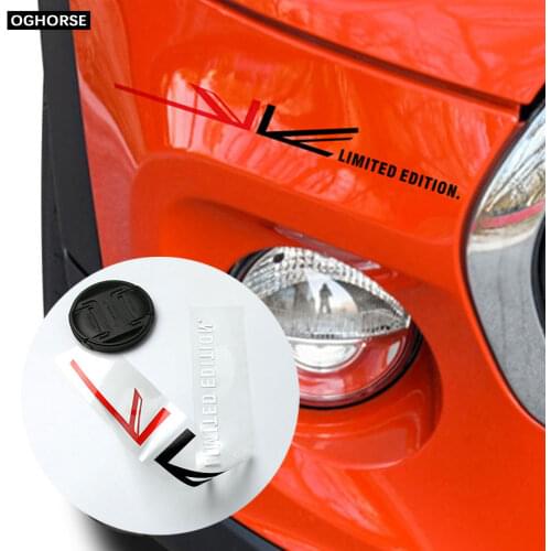 Car Styling Body Decal Window Bumper Fuel Tank Door Side Sticker for mini cooper Countryman F60 F54 F55 F56 R56 R52 R60 R61 R53