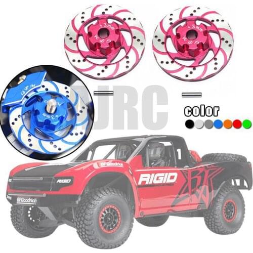 UDR metal wheel simulation caliper brake caliper Widening adapter #8569/8568 1 pair TRAXXAS 1/7 85076-4 UNLIMITED DESERT RACER