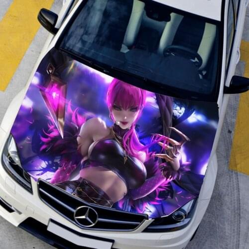 Car Hood Waterproof Membrane Sexy Styling Rally Car Stickers For golf S3 Opel Kia Vehicle Sports Racing Vynil Sticker On Car