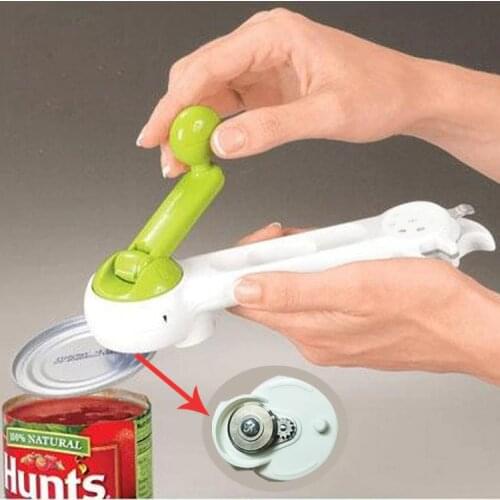 1PC Multifunctional 7 in 1 Bottle Can Jar Opener Beer Wine Soda Can Openers Cooking Unbolt Tools Durable KX 007