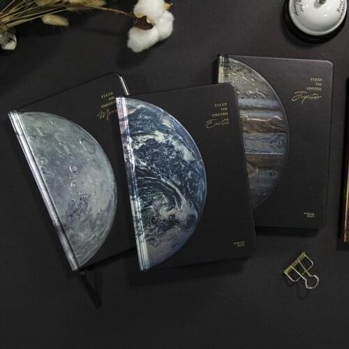 2020 VR Universe Book Starry Sky Notebook VR Planner for Venus Jupiter Earth Moon Science and Technology Book Retro notebook