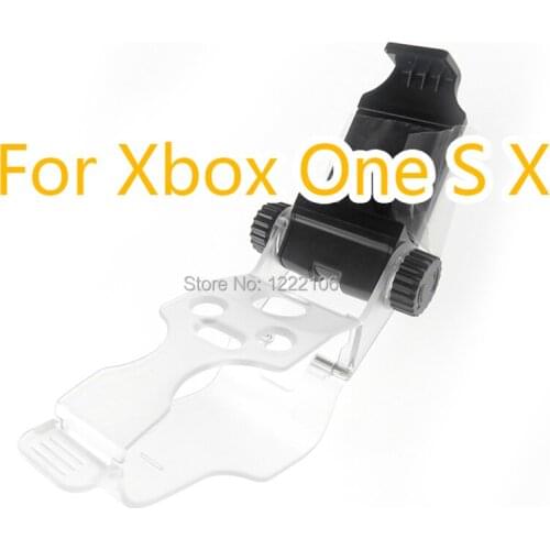 1pc Gamepad 's Cellphone Clamp Mount Adjustable Smartphone Bracket Holder Gaming Clip for XboxOne Slim/X Game Controller Gamepad