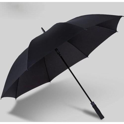 Black Umbrella Long Handle Products Uv Protection Large Adult Outdoor Umbrella Paraguas Grande Household Merchandises BD50UU