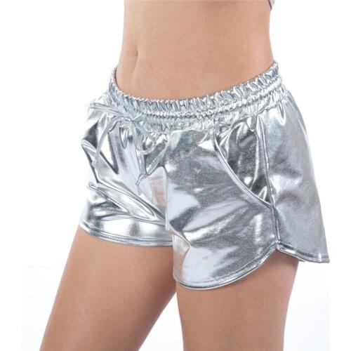 CUHAKCI Women's Leather Shorts