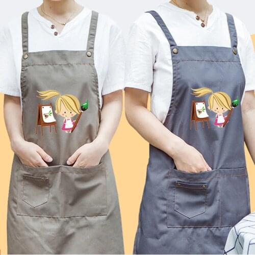 Parent-child activity studio apron tooling kindergarten early education training teacher manual experience multi-pocket aprons
