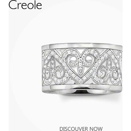 The Eternity Ring Ornament Pave,2019 Brand New 925 Sterling Silver Trendy Fashion Jewelry Gracefully Gift For Women