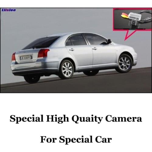 LiisLee Car Reversing image Camera For TOYOTA Avensis T250 T270 2003~2018 Night Vision WaterProof Dedicated Rear View back CAM