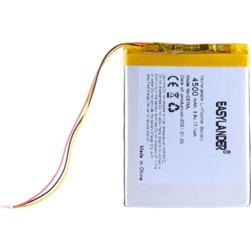 3.8V 3920mAh Rechargeable li Polymer Li-ion battery For ONYX BOOX DARWIN 3 4 C67LM E-BOOK Carta2 C67ML C65HD T68 N96C/ML