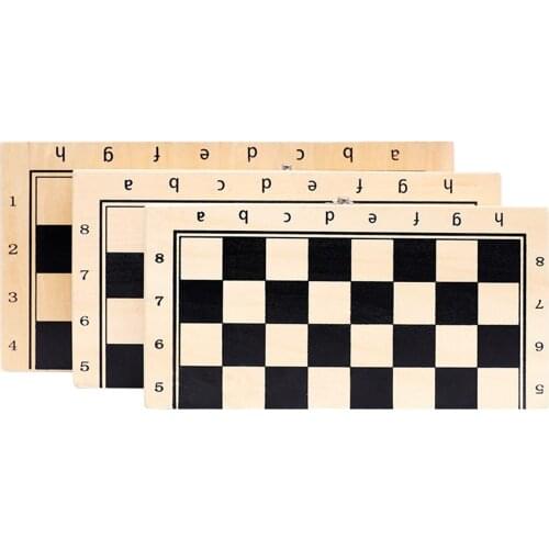 Magnetic Chess Set 11" x 11" Inlaid Wooden Chess Set with Folding Chess Board