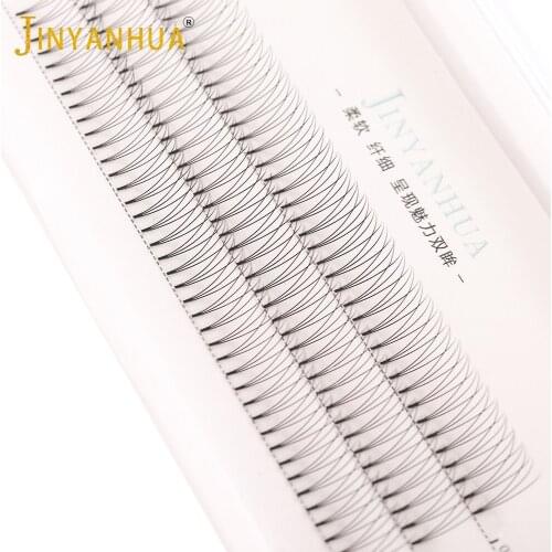 3D Rootless Fans False Lashes Premade Russian Volume Fans Handmade Faux Mink Premade Eyelash Extensions Makeup Cilios