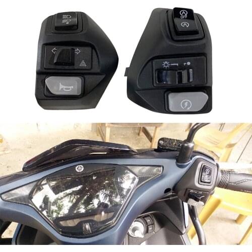 Motorcycle Switches Motorbike Horn Button Turn Signal Start Handlebar Controller Switch For Yamaha NVX 155 125 AEROX 155
