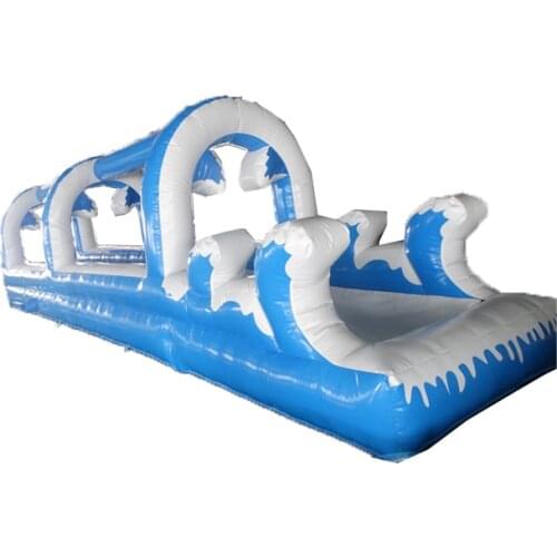 PVC commercial grade inflatable slip/customized inflatable large land slide and slip