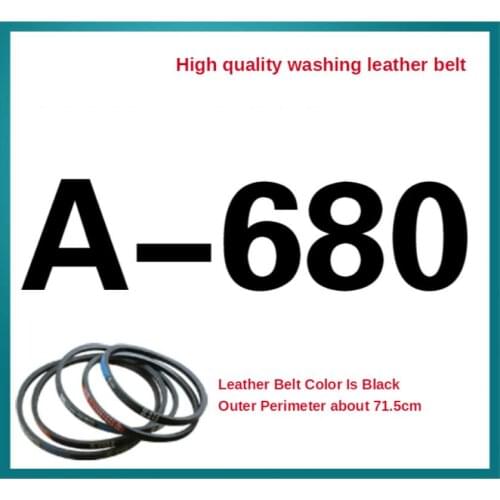A-680 Washing machine belt A type belt transmission belt washing machine motor belt triangle belt antistatic belt accessories