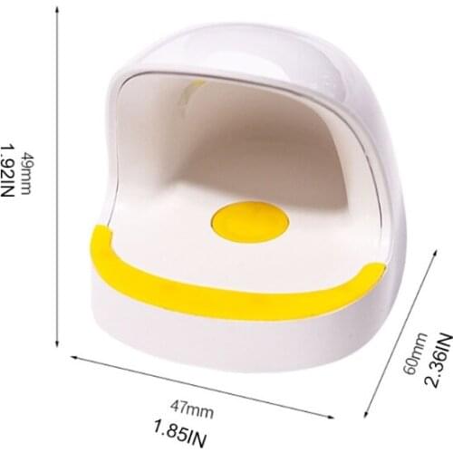 Y1UF 6W LED Nail Lamp Mini Nails Dryer UV One Finger Small Portable Curing Machine Light Art Tools USB Type-C Port