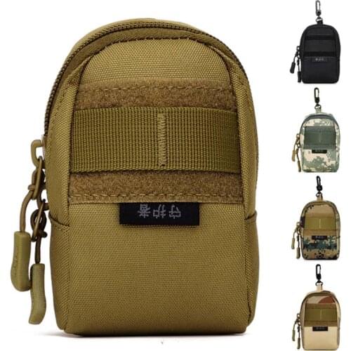 Outdoor Military Tactical Bag Waterproof Camping Waist Belt Bag Sports Wallet Pouch Phone Case For Travel Hiking