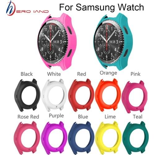 Smart Cover For Samsung Gear S3 Frontier/Galaxy watch 46 Watch Soft TPU Protection Silicone Full Case Cover New Fashion