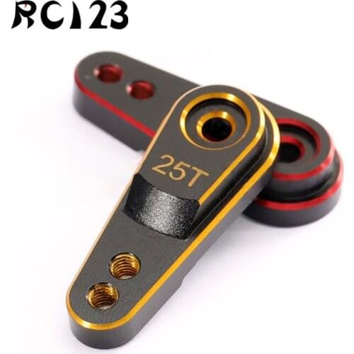 1:10 25T Metal Aluminum Steering Link Servo Arm 1PC for 1/10 RC Crawler Car Traxxas TRX4 TRX-4 T-4 Defender NEW ENRON