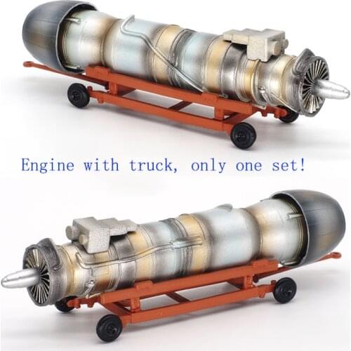 1:72 Scale Aircraft missile car truck/engine Missile loading vehicle model toy for F14A plane Model accessories