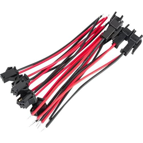 20pcs/set Male to Female 2Pins Plug Terminal Wire Connector Terminal Line For LED Downlight Ceiling Lamp