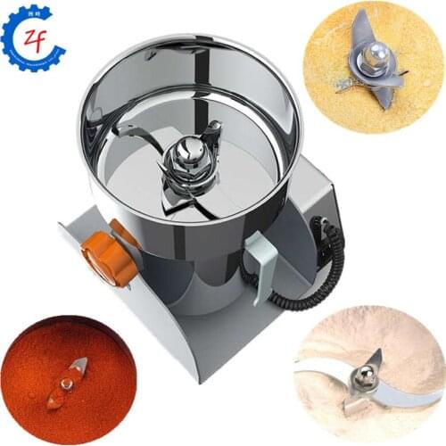 2000W chili powder grinding machinery 500g electric corn grinder rice flour mill