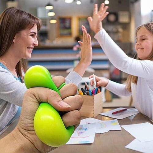 60mm Stress Relief Balls for Kids And Adults Color Changing Tear-Resistant Non-Toxic BPA Free Soft Stretchy Toy