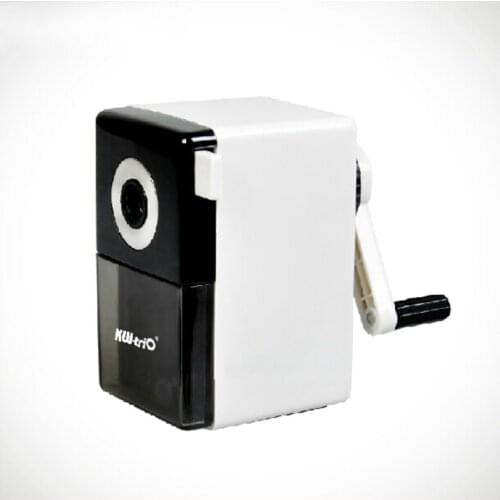 ABS Pencil Sharpener Metal Blade Effortless Hand Crank Mechanical Pencil Sharpeners For Kids Office Stationery