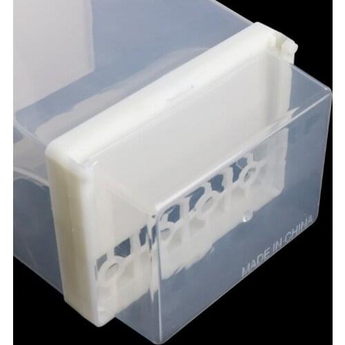 Bird Poultry Feeder Automatic Acrylic Food Container Parrot Pigeon Proof