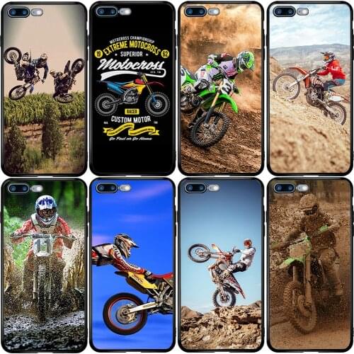 Cover Case for Samsung Note 8 9 10 S6 S7 S8 S9 S10E S11 S20 Ultra Lite Plus Edge Pro Lite Dirt Bikes Motorcycle Race Moto Cross