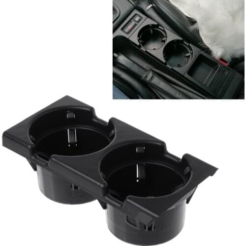 Front Center Console Drink Bottle Cup Holders Containers For BMW E46 3Series