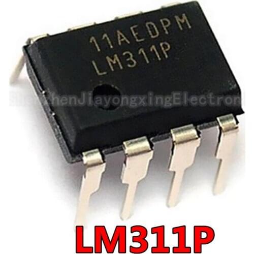 10PCS LM311P DIP8 LM311 DIP 311P DIP-8 DIFFERENTIAL COMPARATORS WITH STROBES new and original IC