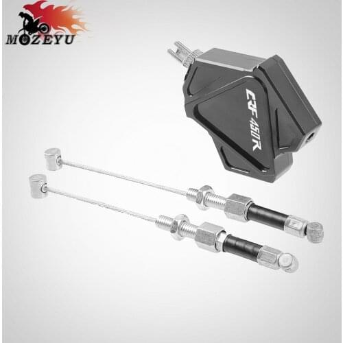 For Honda CRF 450R CRF450R CRF 450 R 2002-2019 Motorcycle Aluminum Accessories Stunt Clutch Lever Easy Pull Cable System