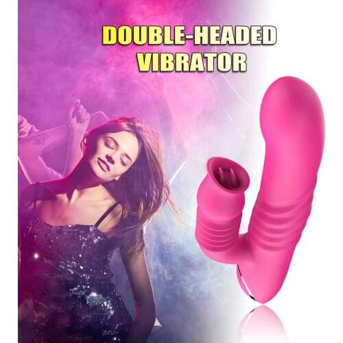 G Spot Dildo Rabbit Vibrator For Women Dual Vibration Silicone Waterproof Female Vagina Clitoris Anal Massager Sex Toys Shop