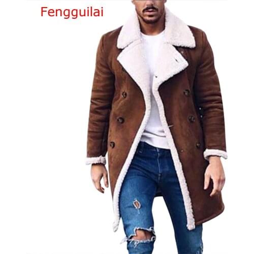 Fengguilai Mens Long Coats