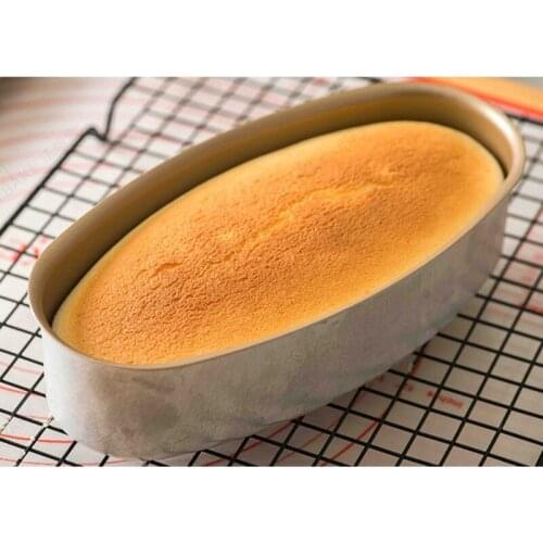 8 Inch Oval Cheese Cheesecake Pan Meatloaf Bread Cake Mold Non Stick Aluminum Baking Supplies Kitchen Bakeware