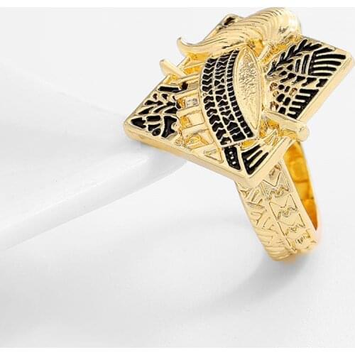 SophiaXuan Hawaiian Drum Rings for Women 2020 New Arrivals Gold Color Jewelry Classic Bohemia Alloy Statement Wedding Party Ring