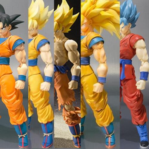 Dragon Ball Anime Super Saiyan 3 Sun Goku Vegeta Bidat Nanks Combat Uniform Hand-made Model Gift