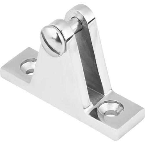 Boat Cover/ Canopy Fitting 90 Degree Straight Deck Hinge 316 Stainless Steel