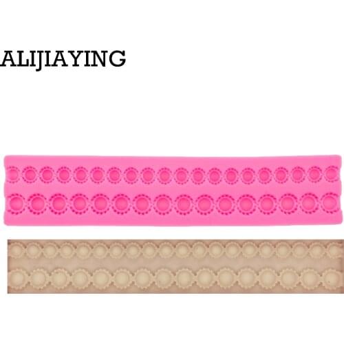 M0593 Cake Decoration tools Silicone Mold gem shape Fondant Long Pearl Shape Forma de Silicone Moule Gateau 3d Mold Fondant