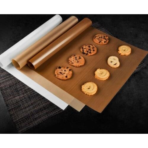 2Pcs Reusable Non Stick Baking Paper High Temperature Resistant Sheet Pastry Baking Oilpaper Grill Baking Mat Baking Tools