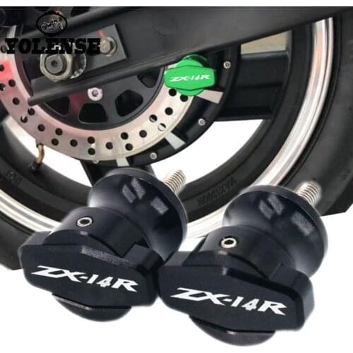 Motorcycle Swingarm Spools Slider Swingarm Stand For KAWASAKI NINJA ZX14R ZX-14R ZX 14R ZZR1400 ZX1400 GTR1400 10MM