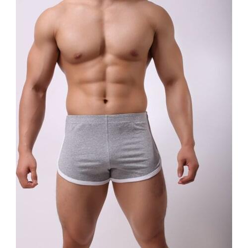 Mens Boxer Shorts Soft Stretch Knit Comfortable Breathable Cotton Boys Men Underwear Boxers Long Panties Underwear Men Plus Size