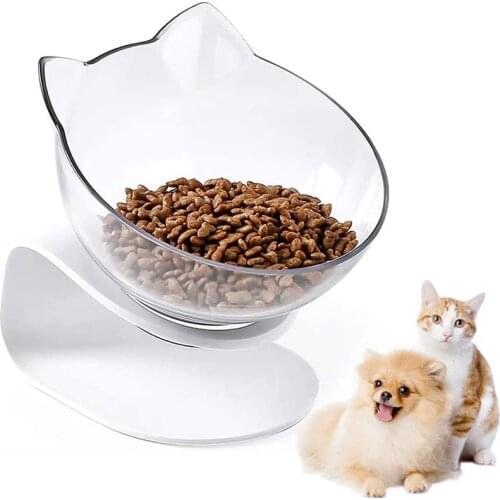 Non-slip Double Cat Bowl Dog Bowl With Stand Pet Feeding Cat Water Bowl For Cats Food Pet Bowls For Dogs Feeder Product Supplies