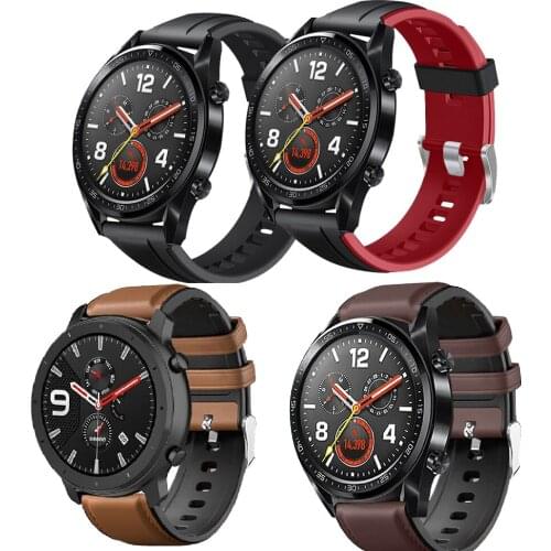 Silicone Wristband Strap for HUAWEI watch GT 2 46mm / GT Active 46mm HONOR Magic strap Bracelet GT2 Smartwatch Watchband 22mm