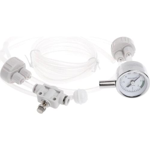2019 Aquarium DIY CO2 Generator System Kit With Pressure Air Flow Adjustment Water Plant Fish Tank Aquarium Valve Diffuser D201
